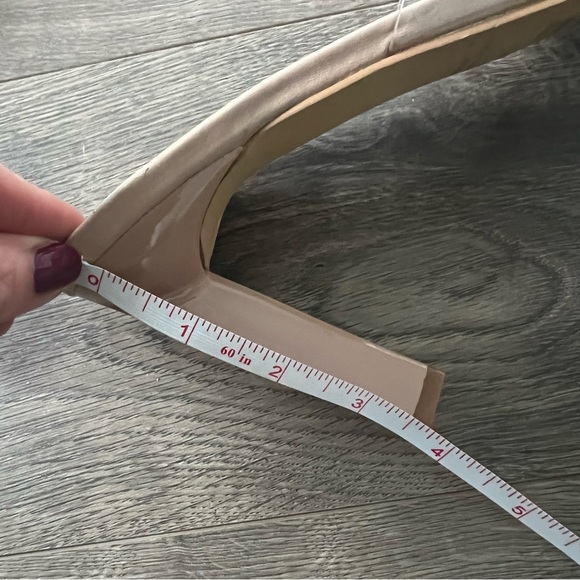 BP Mirra Clear Slide Heel Sandals NWOT - Picture 6 of 6